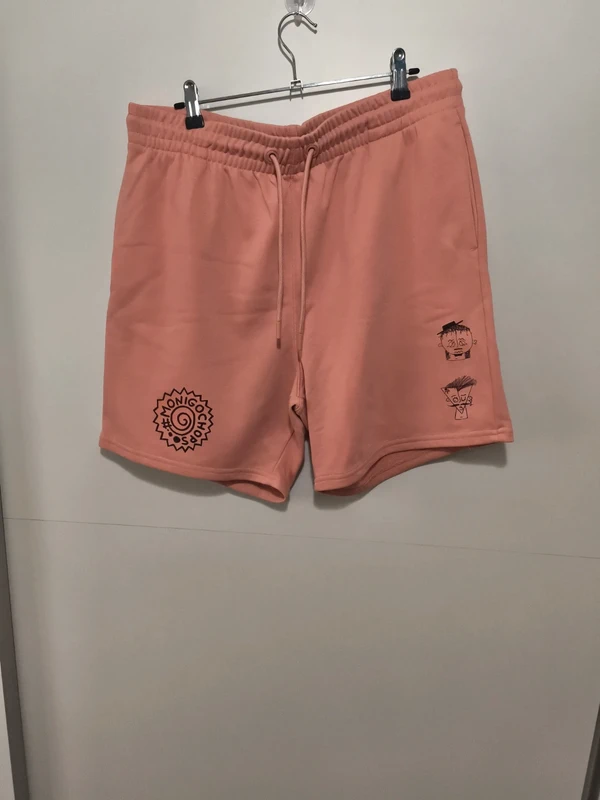 Pantalón corto rosa pastel L